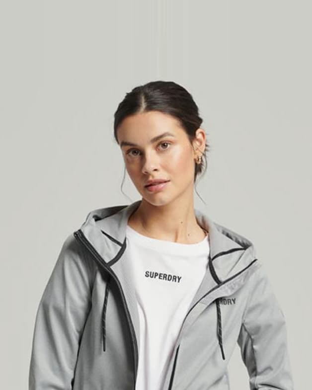 Chaqueta Superdry Code Tech Softshell gris mujer - #2