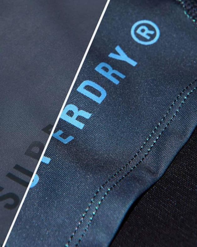 Malla larga Superdry Sprint azul mujer - #5