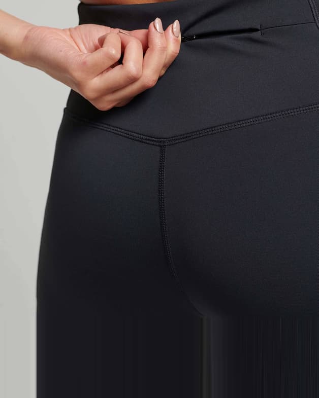 Malla larga Superdry Run 7/8 negro intenso mujer - #5