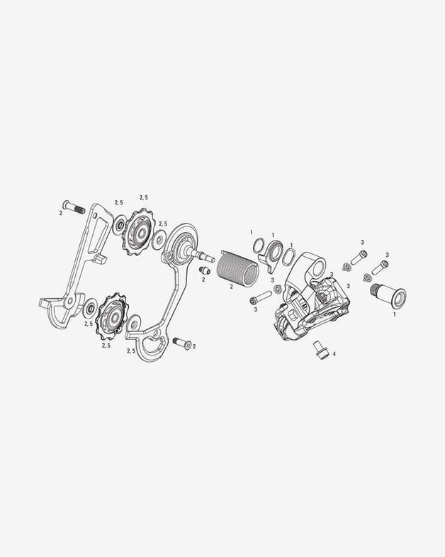 Roldanas SRAM para cambio X9/X7/GX - #1