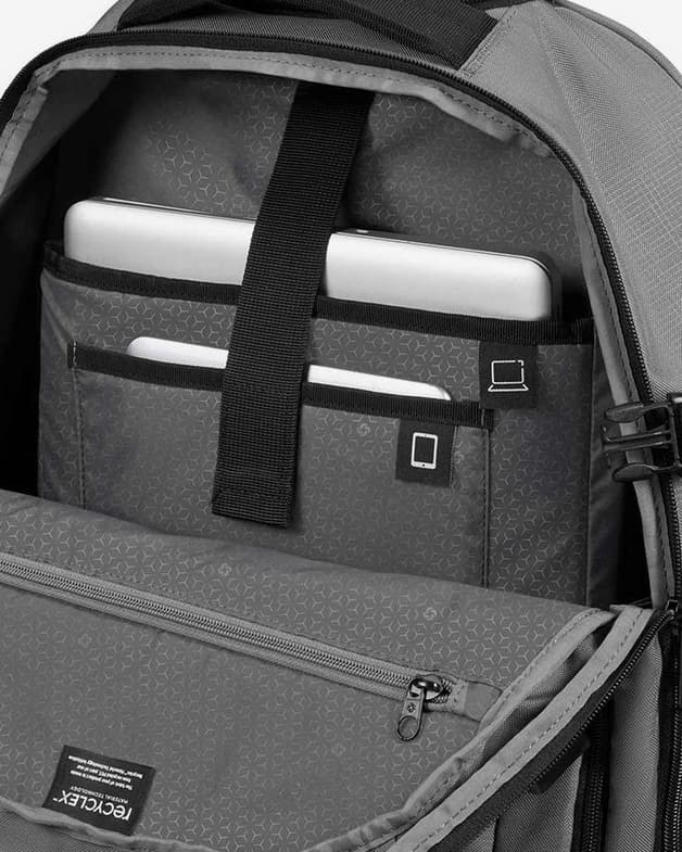 Mochila Samsonite Roader Spinner 28L gris negro - #3