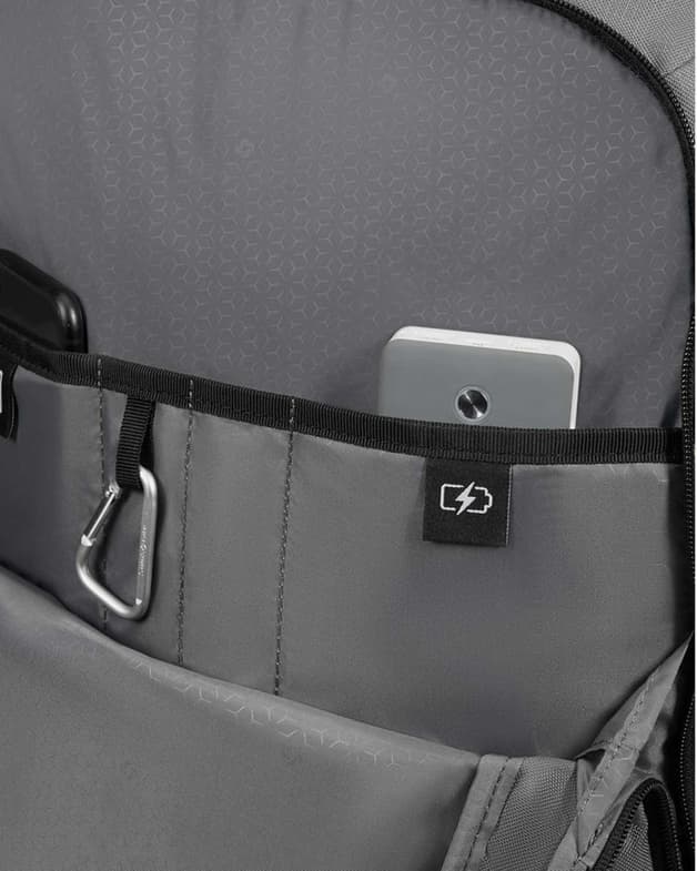 Mochila Samsonite Roader Spinner 28L gris negro - #4
