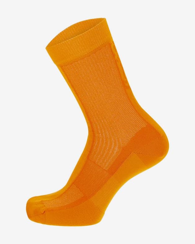 Calcetines Santini Cubo Medium naranja - #1