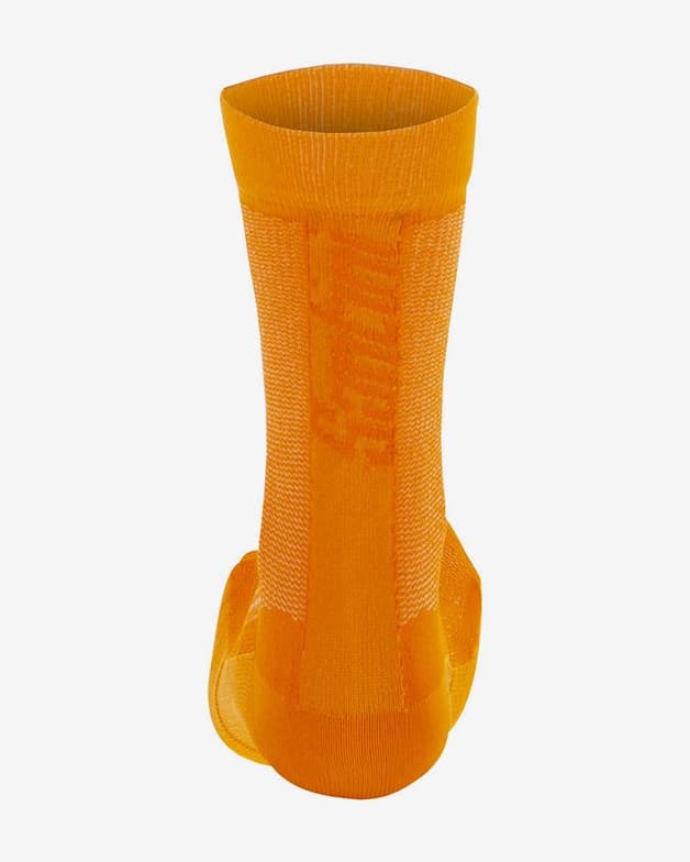 Calcetines Santini Cubo Medium naranja - #2