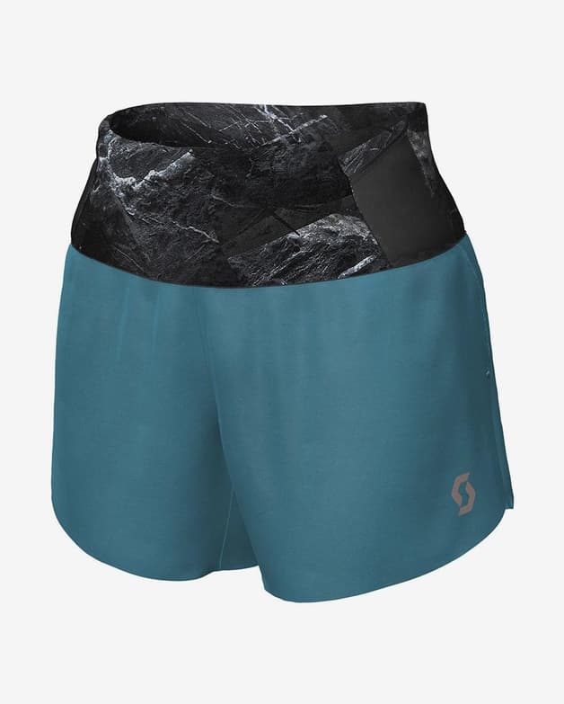 Pantalón corto Scott Kinabalu Run azul mujer - #1
