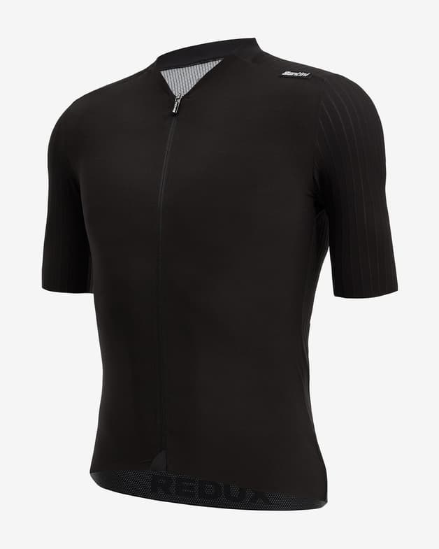 Maillot Santini Redux Speed manga corta negro - Corte Sleek - #2