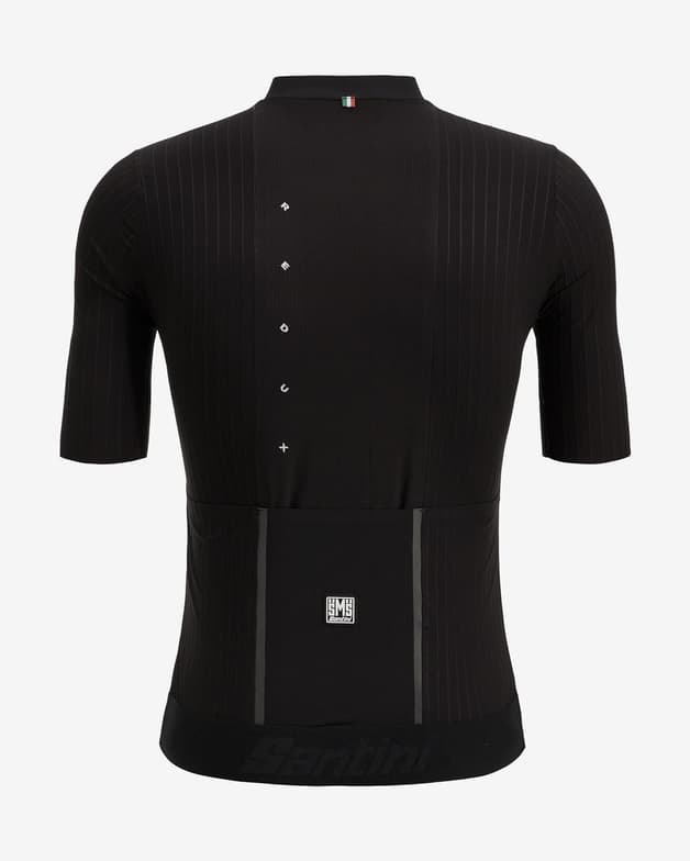 Maillot Santini Redux Speed manga corta negro - Corte Sleek - #3