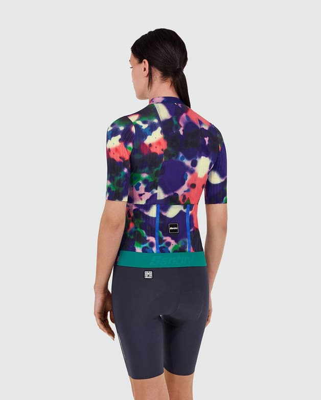 Maillot Santini Redux Loud manga corta azul multicolor mujer - #4