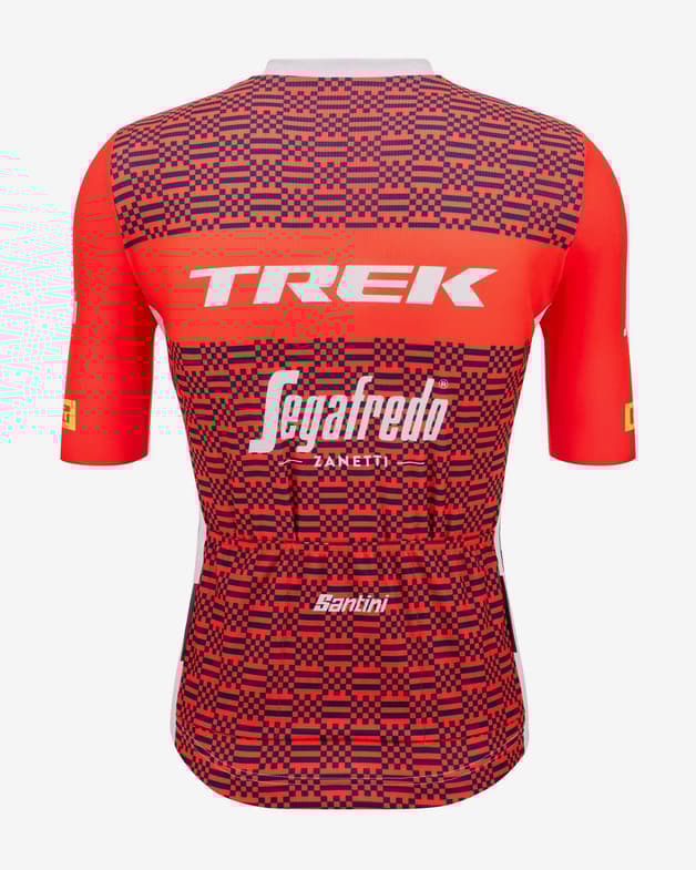 Maillot Trek-Segafredo 2023 Fan Line manga corta blanco rojo - Corte Classic - #3