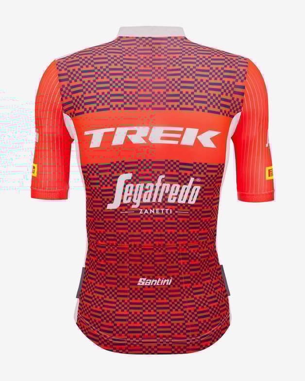 Maillot Trek-Segafredo 2023 Original manga corta blanco rojo - Corte Sleek - #3