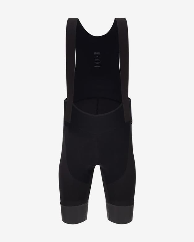 Culote corto térmico Santini Adapt Shell negro intenso - #1