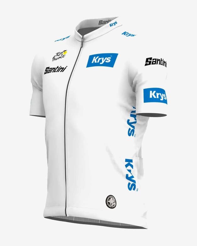 Maillot blanco Tour de Francia 2024 Líder Clasificación Jóvenes Fan Line - Corte Classic - #2