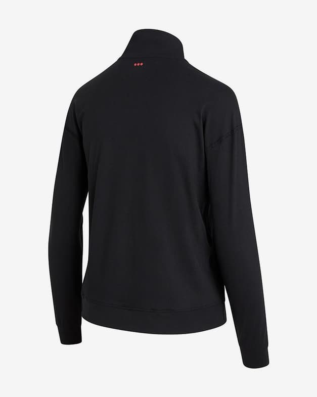 Sudadera Saucony Sunday 1/4 Zip negro mujer - #2