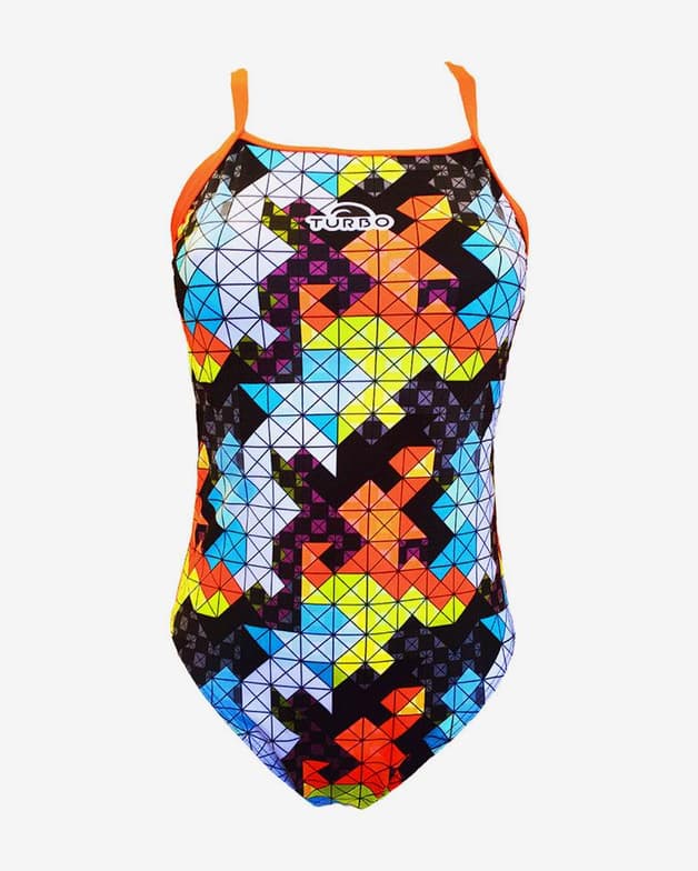 Maillot de bain Turbo Swimsuit Flexie multicolore femme - #1