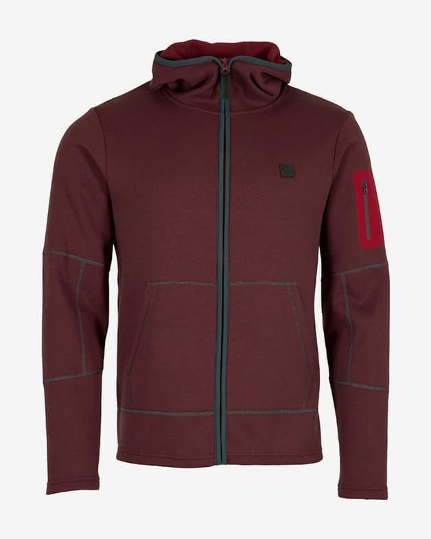 Sudadera Ternua Mannari rojo - #1