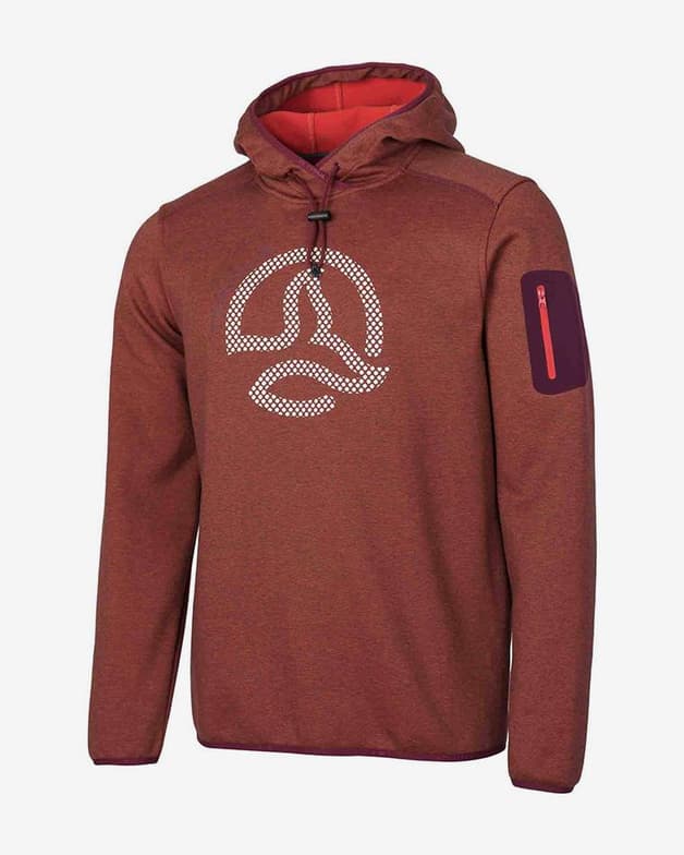 Sudadera con capucha Ternua Myrdin rojo morado - #1