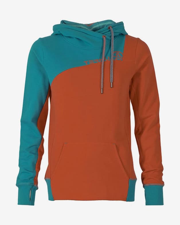 Sudadera Ternua Red Rock rosa azul mujer - #1