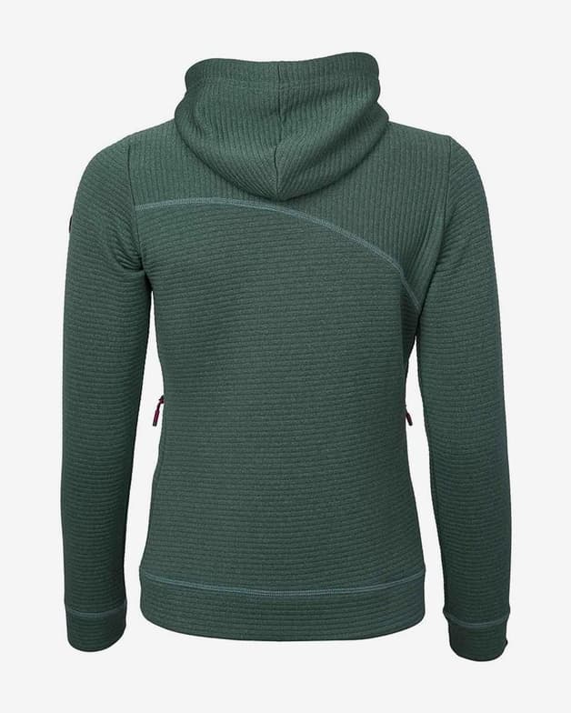 Forro polar con capucha Ternua Yiess verde mujer - #2
