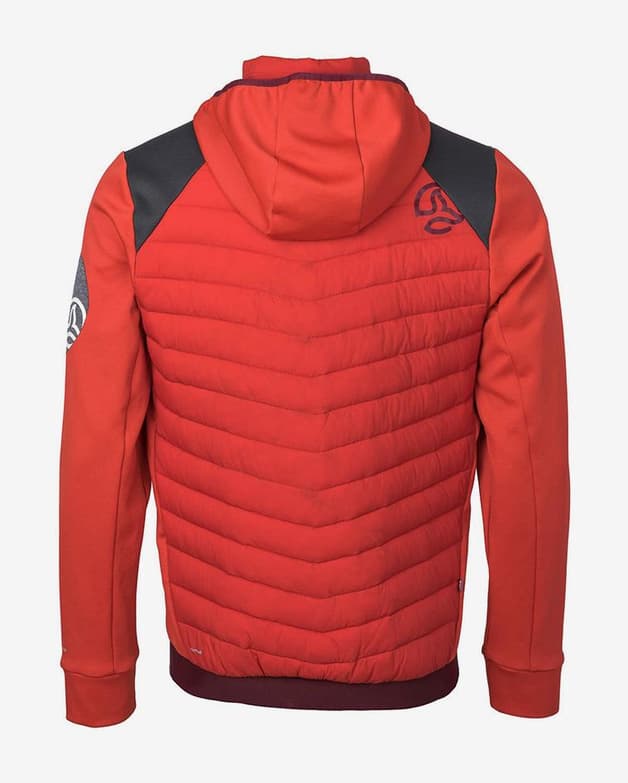 Chaqueta con capucha Ternua Yukkon Hybrid PrimaLoft rojo - #2