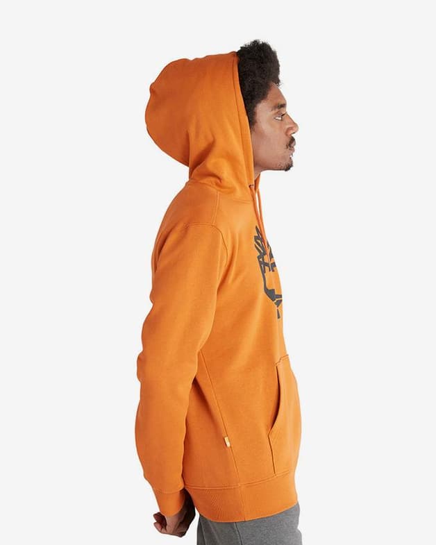 Sudadera con capucha Timberland Core Logo naranja - #2