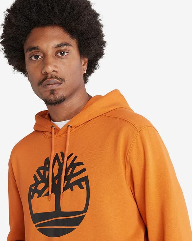 Sudadera con capucha Timberland Core Logo naranja - #4
