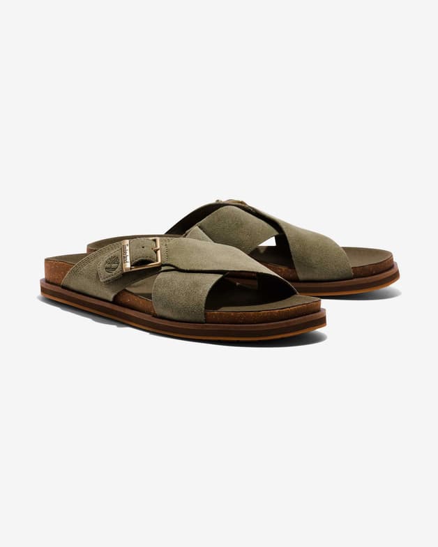 Sandalias Timberland Amalfi Vibes Cross Slide verde grisáceo - #2