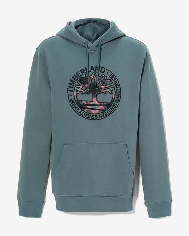 Sudadera con capucha Timberland Little Cold River azul - #1