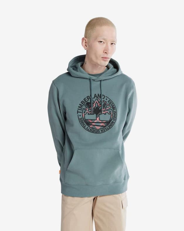 Sudadera con capucha Timberland Little Cold River azul - #2