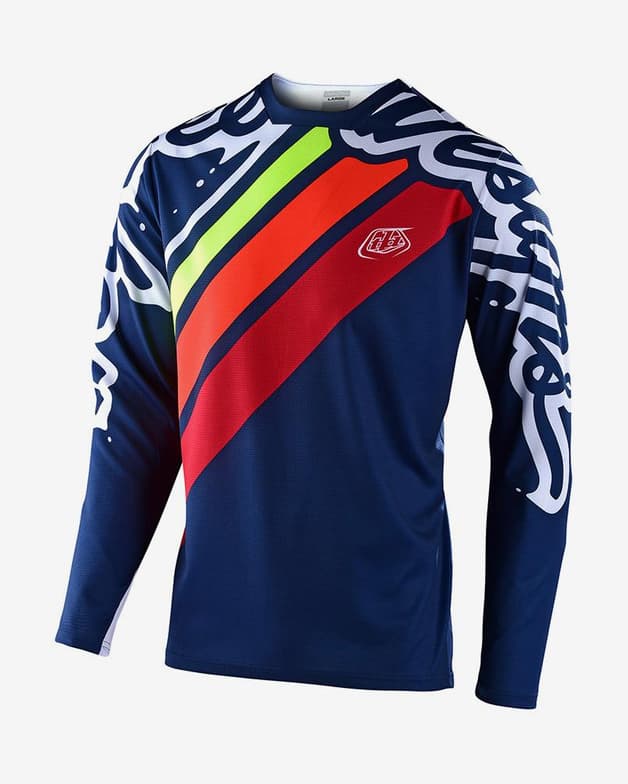 Maillot Troy Lee Designs Sprint Seca 2.0 manga larga azul multicolor - #1