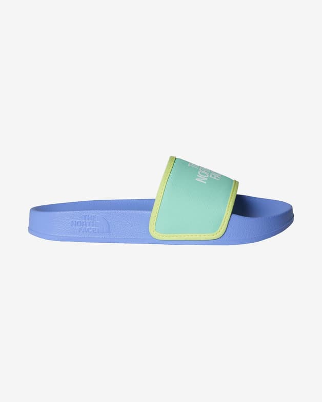 Chanclas The North Face Base Camp Slide III azul verde amarillo infantil - #4