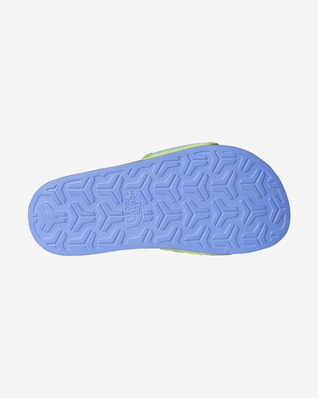 Chanclas The North Face Base Camp Slide III azul verde amarillo infantil - #5
