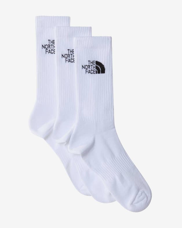 Calcetines The North Face Multisport Cush Crew blanco (3 pares) - #1