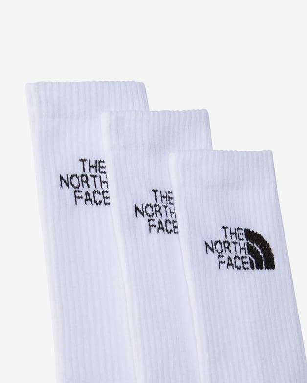 Calcetines The North Face Multisport Cush Crew blanco (3 pares) - #2