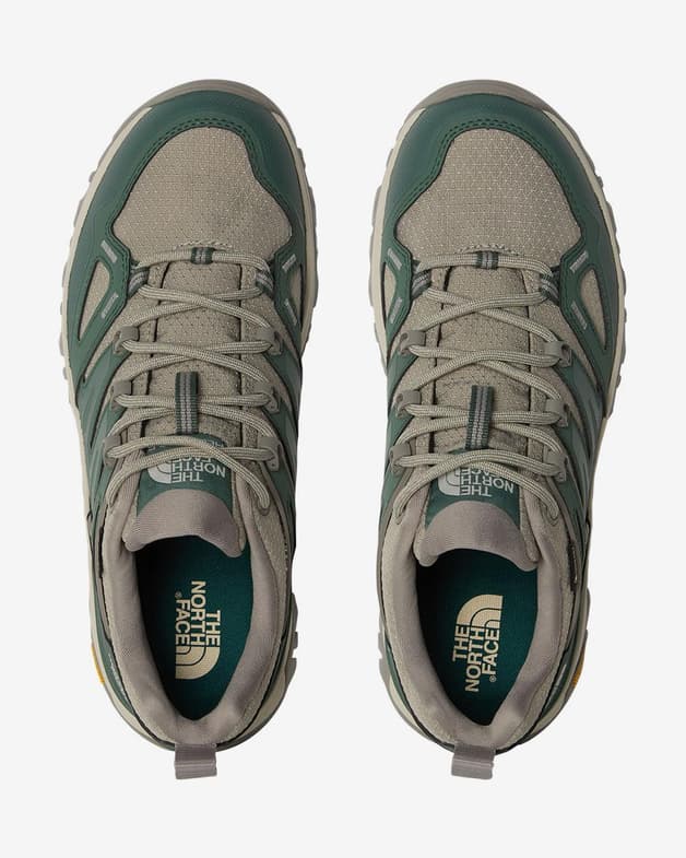 Zapatillas The North Face Hedgehog GORE-TEX verde oscuro gris claro mujer - #4