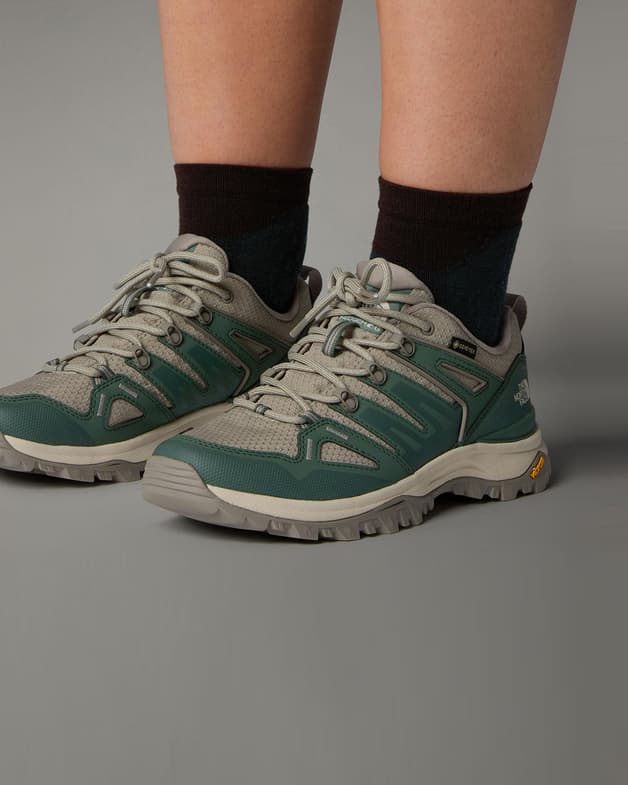 Zapatillas The North Face Hedgehog GORE-TEX verde oscuro gris claro mujer - #6