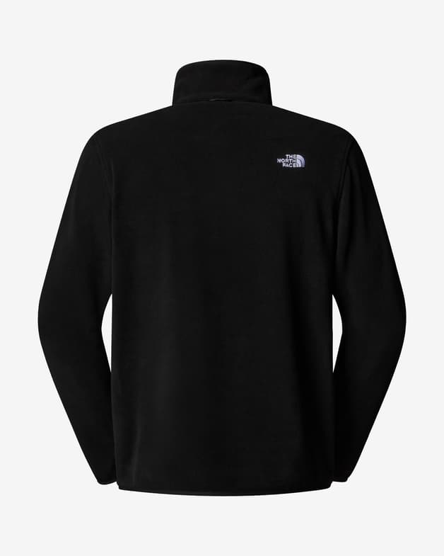 Forro polar The North Face Glacier Fleece Full Zip negro blanco - #2