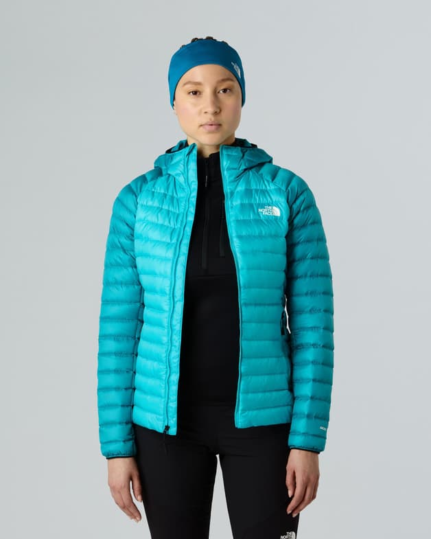 Chaqueta con capucha The North Face Bettaforca LT Down azul turquesa mujer - #5