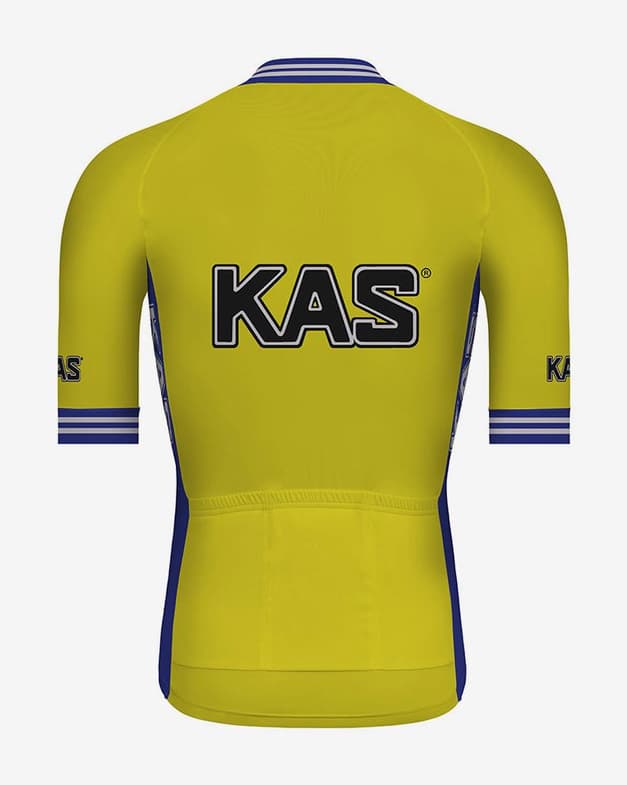 Maillot KAS Etxeondo manga corta amarillo azul - #2