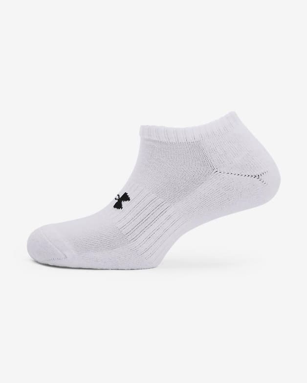 Calcetines Under Armour Core No Show blanco (3 pares) - #3
