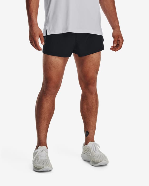 Pantalón corto Under Armour Launch Split Perf negro - #3