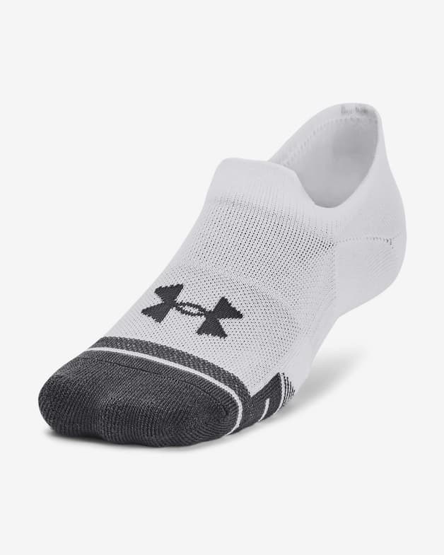 Calcetines Under Armour Performance Tech blanco negro (3 pares) - #1