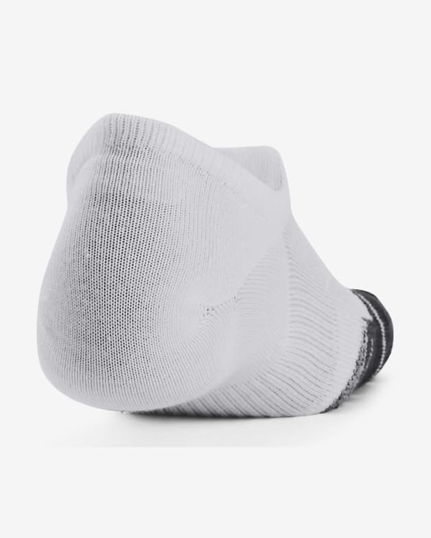 Calcetines Under Armour Performance Tech blanco negro (3 pares) - #4