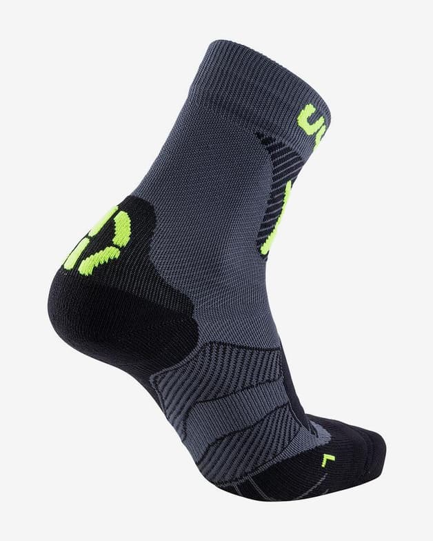 Calcetines UYN MTB gris amarillo flúor - #2