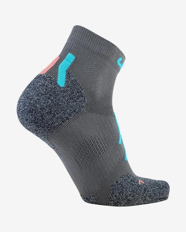Calcetines UYN Approach Low Cut Trekking gris azul mujer - #2