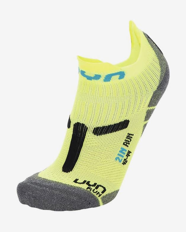 Calcetines UYN Run 2In amarillo gris - #1