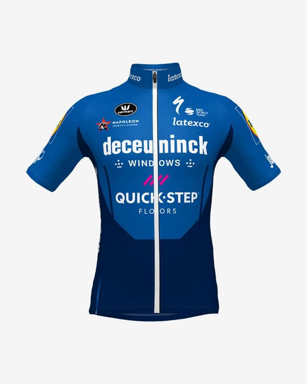 Maillot Deceuninck Quick-Step 2021 manga corta azul - #1