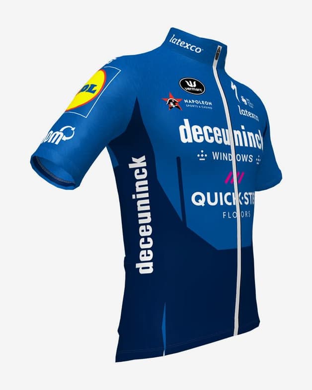 Maillot Deceuninck Quick-Step 2021 manga corta azul - #4