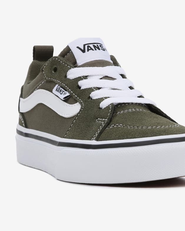Zapatillas Vans Filmore Canvas verde kaki blanco junior - #4
