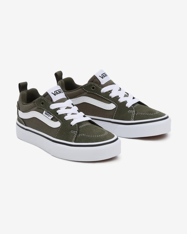 Zapatillas Vans Filmore Canvas verde kaki blanco junior - #5