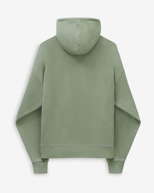 Sudadera con capucha Vans Everyday Oversized Full Zip verde mujer - #2